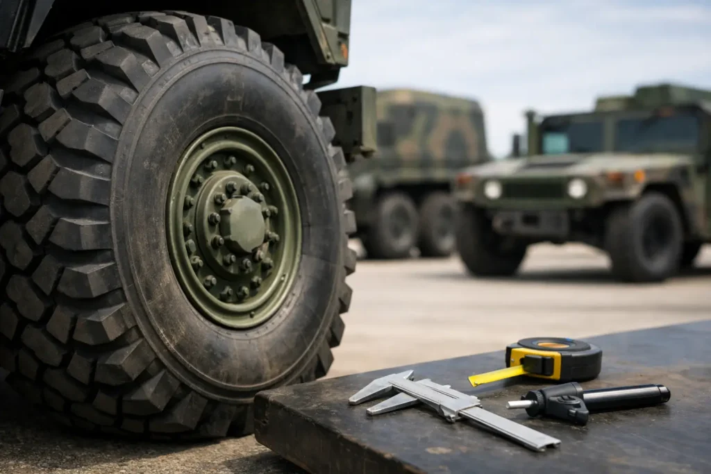 How to Identify Military Tire Sizes