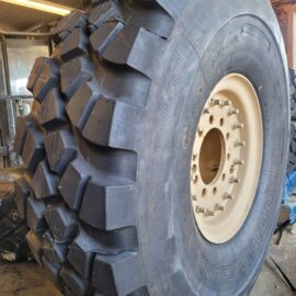 16.00R20 Goodyear AT-3A on Steel Beadlock Wheel