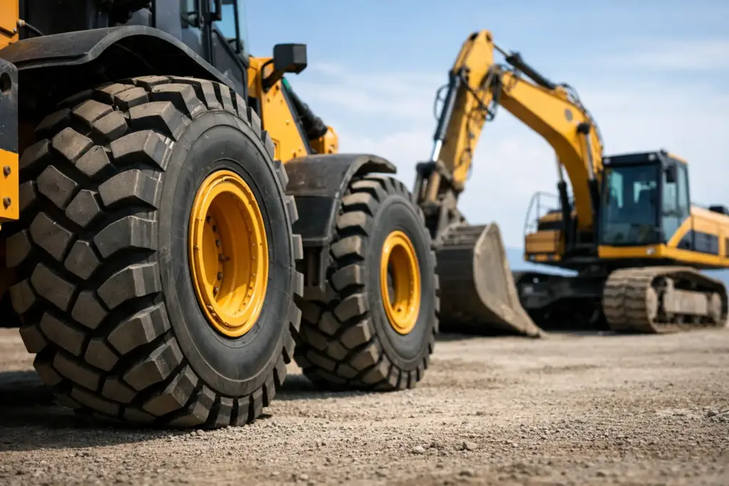 Industrial Equipment Tires for Real Work