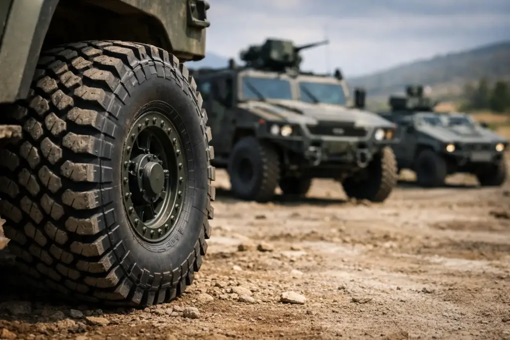 Top Military Vehicle Tires for Real Work