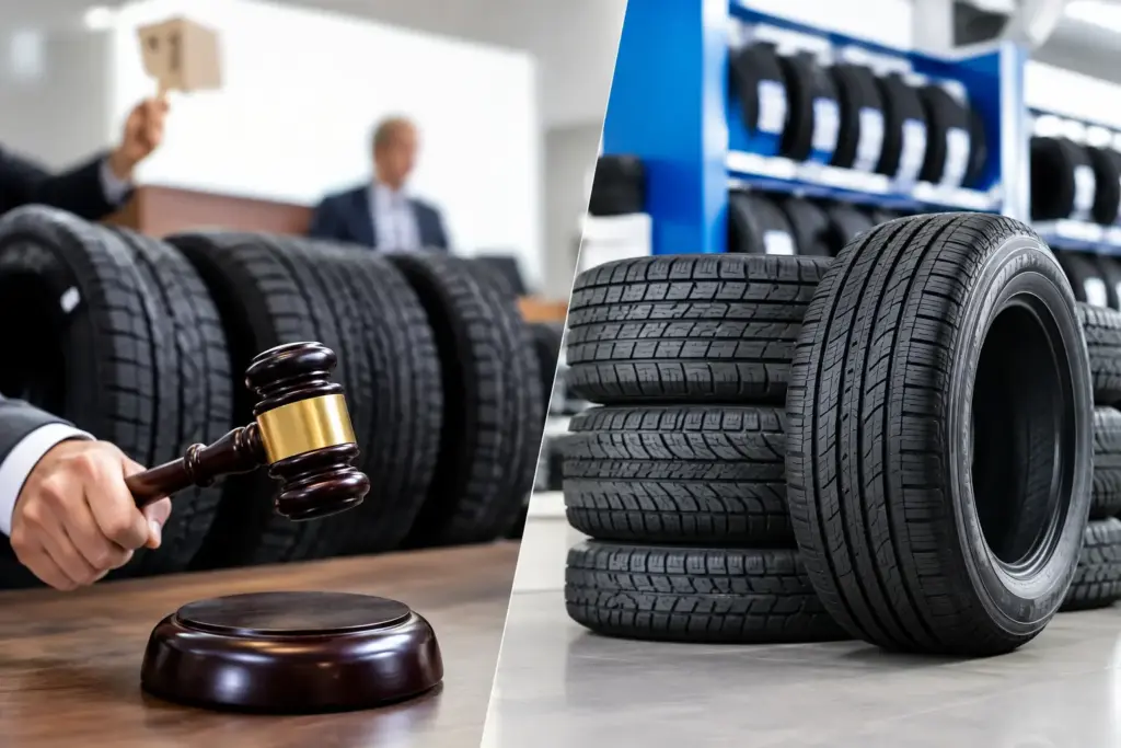 Auction Tires Versus Retail: Which Buys Better?
