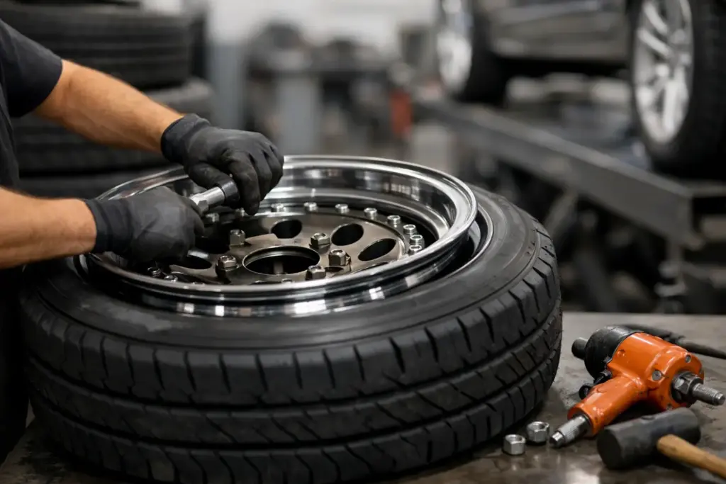 Mounting Split Rim Wheels: Safety Before Speed
