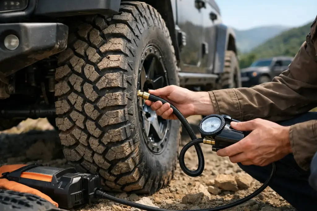 Off Road Tire Inflation Guide for Real Terrain