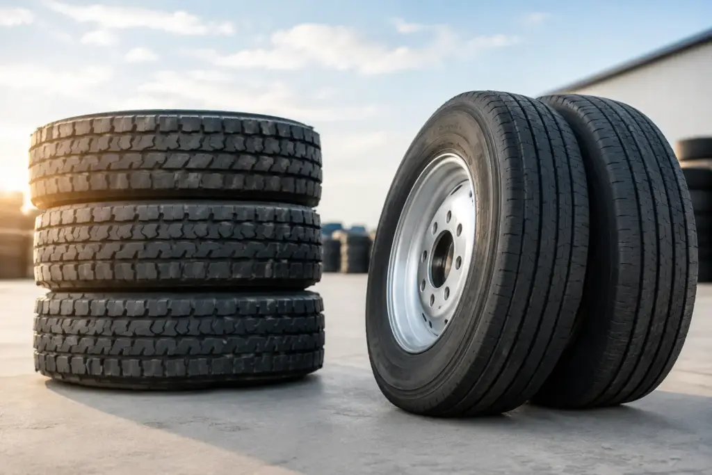 Surplus Tires vs Retreads: Which Fits Your Job?