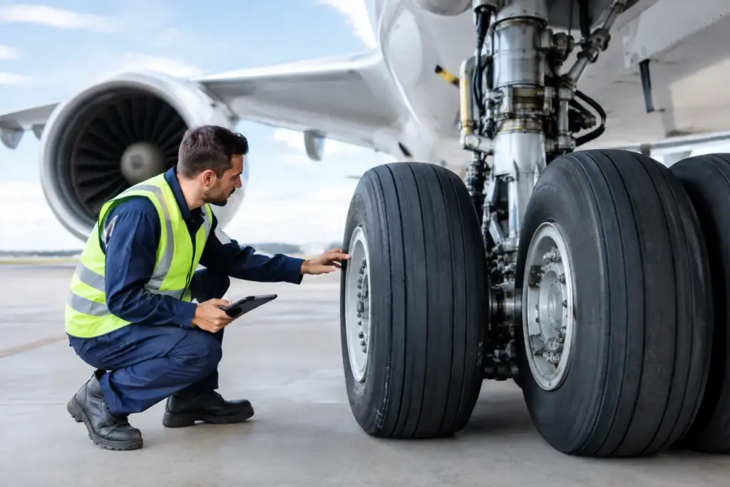 When Should Aircraft Tires Be Replaced Safely?